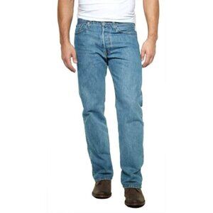 Levi's 501 Medium Stonewash  Jeans Blue Size 38x30